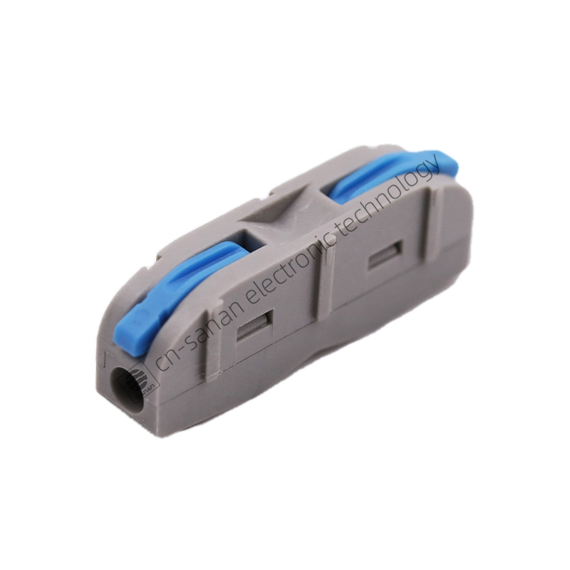Connecteur de fil rapide électronique Bleu 1 en 1 sortie