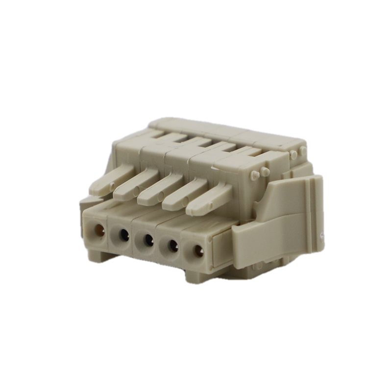 Bornier enfichable horizontal femelle 3,5 mm 10A 5 broches